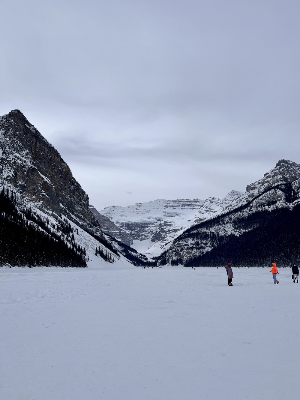 Lake Louise Polaroid Christmas